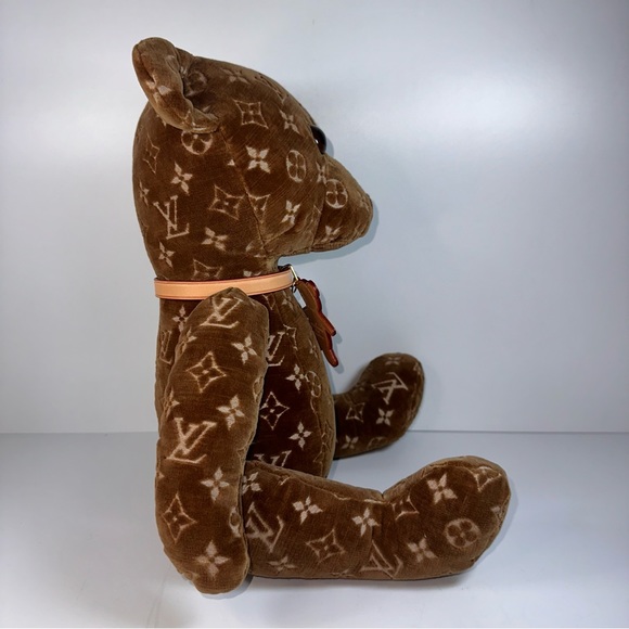 Louis Vuitton Teddy Bear Monogram Doudou Stuffed velour Brown - Picture 15 of 15